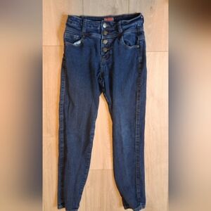 Modcloth Dark Blue High Rise Jeans